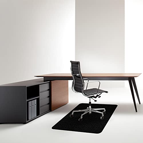 Naturehydro Office Chair Mat For Hardwood Floor, 48" X 30" Black, Tile Floor Protector Mat, Easy Glide Rolling Plastic Floor Mat, Bpa And Phthalates Free - Rectangle #TOP6