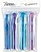 Susan Bates 82409 Red Heart Crystallites Acrylic Crochet Hook Set, Size L11/M13/N15/P16