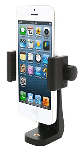 Image of Shahn Camera Stand Clip Bracket Holder Tripod Monopod Mount Adapter for Mobile Phone (Vertical Mobile Holder)
