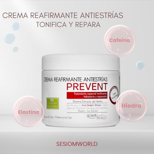 Miniatura 3 de Sesiomworld Crema Reafirmante Antiestrías Prevent 500 Ml 1 Unidad 520 G