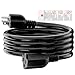 6-Feet (1.8Meter) Nema 5-20P Extension Cord, 12AWG Nema 5-20P to 5-20R Extension Power Cable,20Amp T Blade Male to Female Cable, Nema 5-20P to 5-15/20R Comb Adapter Cable