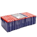 Material: Schaumstoff Airlab Darts Pfeile für Nerf Zubehör, 200er Refill Bullets für N-Strike Elite, Nachfüll-Pack Spielzeug für draußen und Familie, Blau