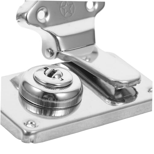Image of ORFOFE 2pcs Enhanced Security Suitcase Locks Antique Jewelry Box Lock Box Latch Comfortable Ergonomic Grip