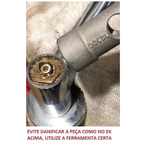 Chave Manutenção Retirar Soltar Miolo Reparo Torneira Gali E Semelhantes Docol