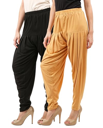 Image of Buy That Trendz Patiala Pant for Women Viscose Relaxed Fit Dhoti Patiyala Salwar Harem Style Bottom Pants