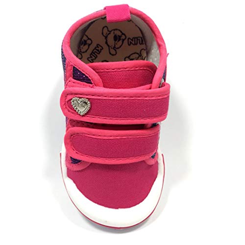 Tênis Infantil Klin Velcro Feminino - Pink - 21