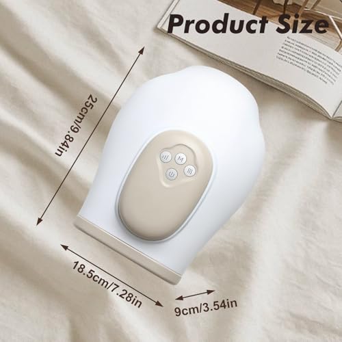 Masseur main électriques sans fil avec chaleur et compression réglable