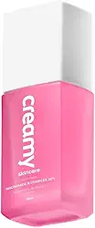 Creamy Skincare Niacinamide B Complex 20% 30ml | Uniformiza a Textura e o Tom da Pele, Clareia Manchas, Vitaminas B3, B12, B5, B6, E e Zinco | Todos os Tipos de Pele