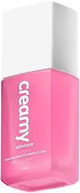 Creamy Skincare Niacinamide B Complex 20% 30ml | Uniformiza a Textura e o Tom da Pele, Clareia Manchas, Vitaminas B3, B12, B5, B6, E e Zinco | Todos os Tipos de Pele