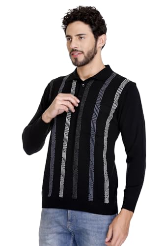 Image of In Love Men's Cotton Blend Warm Winter Wear Top Full Sleeves