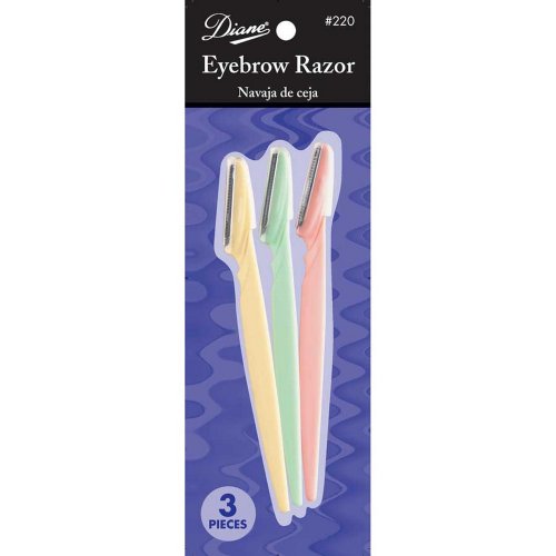 Fromm-Diane Eyebrow Razors/Shapers 3pk