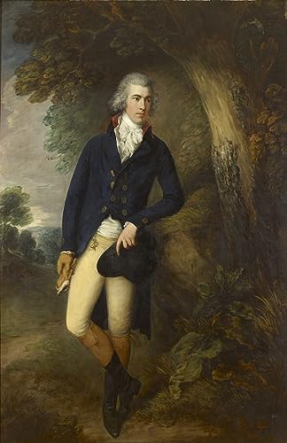 Peinture murale George Drummond Gainsborough toile abstraite salon