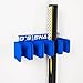idooodle Personalized 3D Print Hockey Stick Holder, Custom Text 2-5 Sticks Wall Mount Holder 13 Colors Option Gift for Hockey Lover