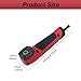 MJFUNTXY Right Angle Drill Attachment,90 Degree Drill Adapter Electric Screwdriver Repair Tool Right Angle Attachment Extension Screwdriver Socket Holder Drill Bit Corner Adapter (red)
