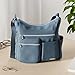 MHCNLL Crossbody Bag with Anti Theft RFID Pocket - Women Lightweight Water-Resistant Purse (Navy blue)
