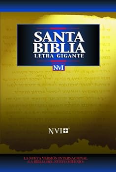 Holy Bible: Santa Biblia - NVI Letra Gigante Tela Negro