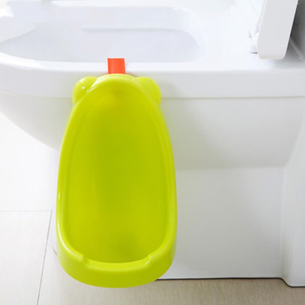 Potty Training Urinal for Toddler Boys Standing Potty Training Urinal Wall-Mounted Toddler Toilet Toilet with Funny Aiming Target for Boy