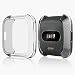 Produktbild KTcos Für Fitbit Versa Schutzhülle, Slim Plated TPU Case Kratzfest Abdeckung für Fitbit Versa (Klar)