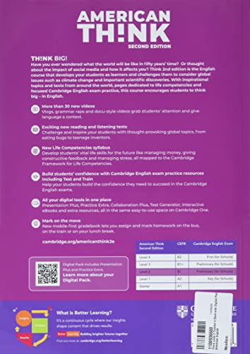 Think Level 2 Teacher's Book with Digital Pack American English