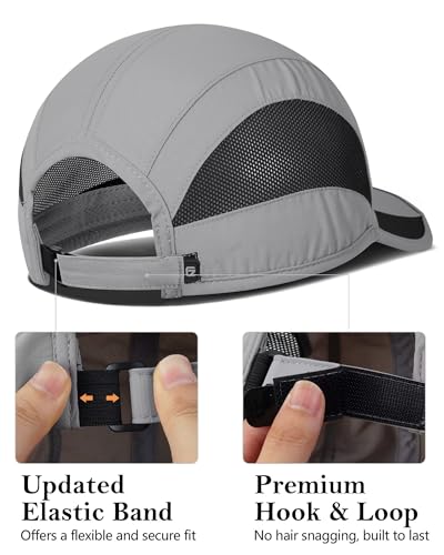 GADIEMKENSD Unstructured Quick Dry Sports Cap Outdoor Sun Protective Unisex - Image 4