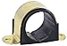 2HoleCushionedClampTubeS 1In, L 2 11/16In