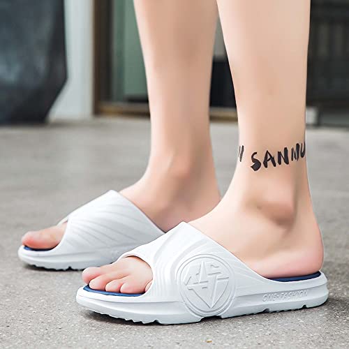 Summer men's fashion trend paint one word mop outdoor beach sandals sandals casual street comfortable lightweight soft breathable4