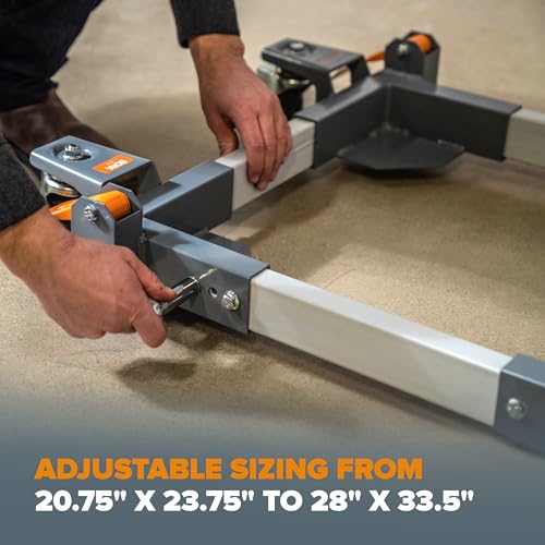 Image of BORA PM-3550 Heavy Duty Mobile Base for Shop Equipment Table Saw Adjustable
