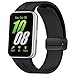 Compatible with Samsung Galaxy FIT 3 Bands, Replacement Quick Release Watch Straps Wristbands for Samsung Galaxy FIT 3 SM-R390 Smartwatch (Black&Starlight)
