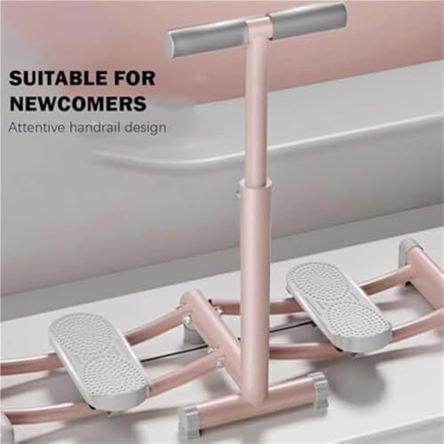 Foldable Ski Machine for Home, Pelvic Floor Trainer, Aerobic Fitness Equipment, Double Bearing Pulley, High Load Capacity, Compact Workout Solution, Enhance Leg Strength and Endurance