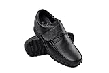  ZERIMAR Zapatos con Alzas Interiores para Hombres Aumento 7 cm  Zapatos de Hombre con Alzas Que Aumentan Su Altura  Zapatos Hombre Casuales  Color Negro Talla 41