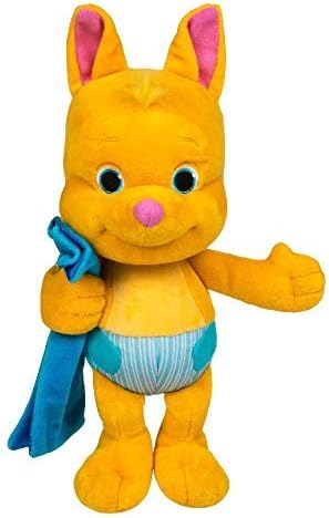 Snap Toys Word Party - Kip 10" Stuffed Plush Snuggle and Play Baby Wallaby with Blanket - from The Netflix Original Series - 18+ Months