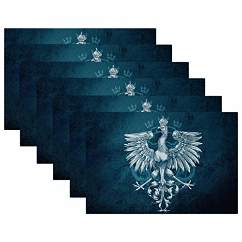 Set de table aigle lavable pour éliminer les taches de graisse et protéger des plats chauds
