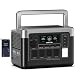 OUKITEL P1000 Plus Tragbare Powerstation, 1024Wh 1800W Solargenerator, 1 Std. Schnellladung, LiFePO4 Akku Power Station für Zuhause, Camping, Wohnmobil, Notfälle