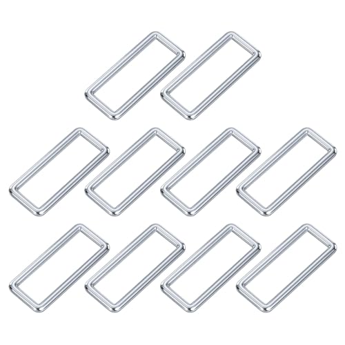 Boucle rectangulaire en métal robuste pour ajuster une sangle de sac