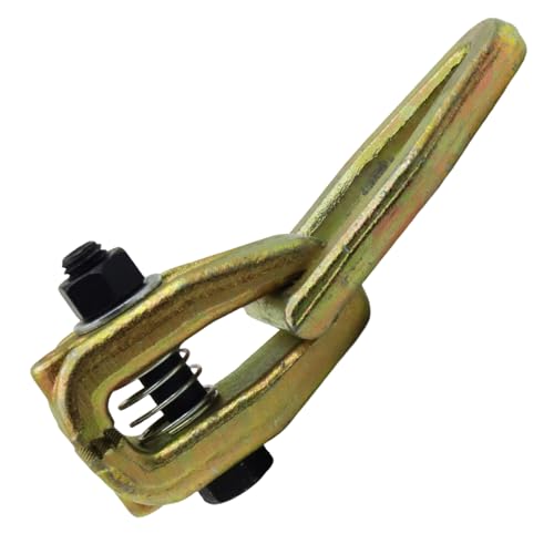 QDZCZY 2 Ton Mini Sheet Metal Pull Clamp - Self-Tightening Portable Auto Body Repair Clamp Tool with High Hardness Carbon Steel Construction for Car Collision Repair and Electromechanical Maintenance