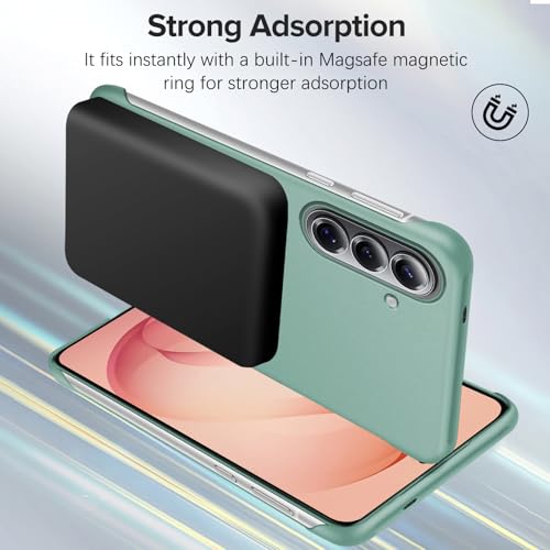 Coque Samsung S26 Plus légère verte pour une utilisation quotidienne sans encombre