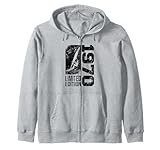 Tabla de windsurf Velas Vintage 1970 Cumpleaños Windsurfing Sudadera con Capucha