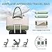 Travel Weekender Duffle Bags for Women - Duffel Bag with Shoe Compartment Carry On Overnight Bag with Toiletry Bag with Wet Pocket for Gym Hospital Bags for Labor and Delivery Beige Green