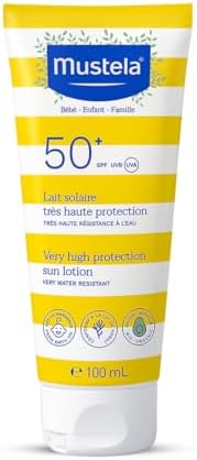 Baby Sunscreen SPF 50, 100ml | Sunscreen for Kids & Newborn (From Birth On) | Broad Spectrum UV Protection | Water Resistant | Sensitive Skin