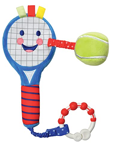 Image of Tennis Racket for Babies | Soft Plush Sensory Tennis Racket for Babies