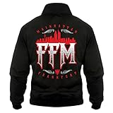 Spaß kostet Männer und Herren Harrington Jacke Frankfurt FFM Mainhattan (mit Rückendruck) Größe S - 5XL