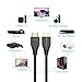 8K HDMI Cable 6ft Keymox HDMI 2.1 Cable, 48Gbps Ultra HD High Speed, Support 4K@120Hz & 8K@60Hz, Dynamic HDR,eARC/Ethernet, Compatible with Apple TV,Nintendo Switch,Roku,Xbox Series X/S,PS5,Blu-ray