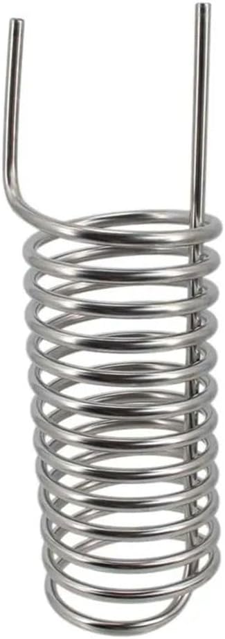 1PC Immersion Wort Chiller, Stainless Steel Glycol Cooling/Heating Coil 15ft for Home Brewing and Fermentation