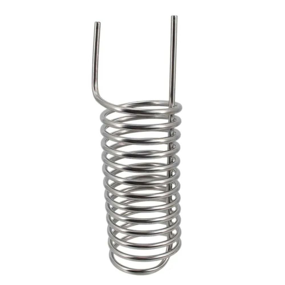 1 refrigeratore di Mosto Premium 1PC - Serpentina di Raffreddamento/Riscaldamento a Immersione in Acciaio Inossidabile con glicole da 3/8" e 15 Piedi con regolatore di Temperatura