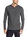 Levi's Men's Henin Brushed Heather Thermal with Sherpa Lined Collar, Caviar/Eiffel Tower Sherpa, Large