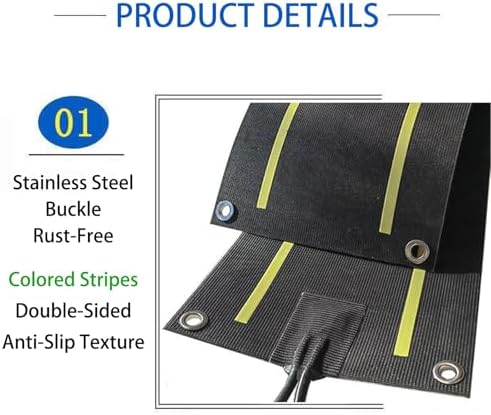 Heated Snow Melting Mats - Non-Slip Rubber Mats for Stairs & Sidewalks, 10" x 30" & 10" x 48" - 5 Piece Set for Safe, Fast Snow Removal & De-Icing Solution