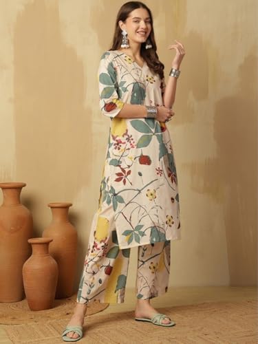 Image of Kurti with Plazo Set for Women
