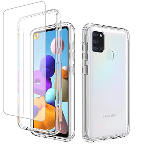 Coque Galaxy A21S SM-A217M protection intégrale silicone transparent 360