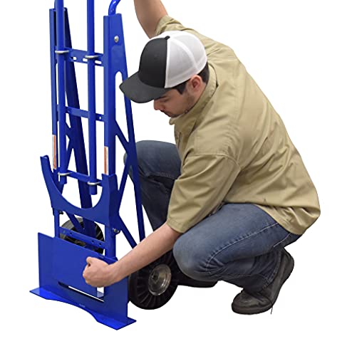 Vestil Pail-T Pail Hand Truck With Dual Handle, 56-3/16" Height X 20" Width X 17" Depth #TOP6