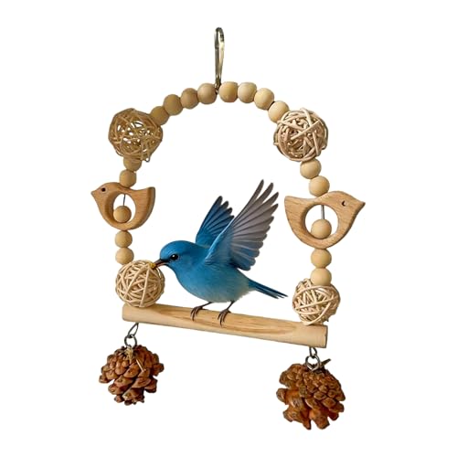 Juguetes de madera para pájaros, 20 x 15 x 1 cm, accesorios de jaula de madera para masticar, juguete para masticar reclamado, pinza, amor, pájaro, cacatúa, núcleo, África, gris, Seagay Cockatiel